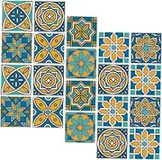 BUTIFULSIC 20pcs Wall Tile Stickers Decorative Tile Sticker Self Adhesive Tile Sticker Floor Tile Sticker Tile Sticker for Decor DIY Kitchen Wall Sticker Tile Wall Decals Kitchen Tile Decals