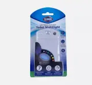 Clorox Toilet Night Light LED Motion Activated 7 Colors Bathroom (2 pack)