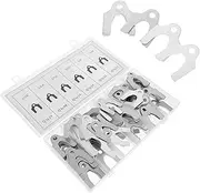 ZUNOXAZ 144pcs Car Alignment Shims Assortment Durable Alignment Spacers for Precise Body Compatible with Various Car Models Easy to Use for Caster and Toe Adjustments