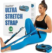 KneeSled™ Ultra Stretch Exercise Strap, Leg Stretcher Stretching Strap Best Choice for Physical Therapy U.S.A.