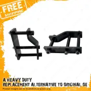 Pair Rear Trupro Extended Shackles for Isuzu D-Max TFR TFS 1.9L 3.0L 15-On