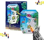Target Practice Toys, Auto Scoring Target, Electronic Target Scoring, Soft Foam Dart Toy, Kids Target Toy, Dart Scoring System, Auto Scoring Toy, Electronic Dart Toy, 3 Modes Target