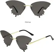 [VALICLUD] Gradient Tea Sun Glasses for Lovely Pattern Fun Sunglasses Comfortable Outdoor Sunshades for Travel Nose Pads Streamlined Design