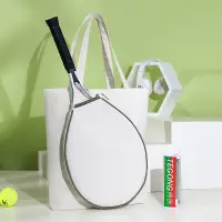 在飛比找蝦皮商城精選優惠-新款韓版網球包單肩手提女輕便大容量運動健身時尚網球拍袋包