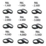 1pair Magnetic -1.0D to -6.5D Myopia Anti-Blue Light Lens For Quest 2 VR Glasses