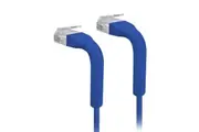 UniFi patch cable with both end bendable RJ45 22cm - Blue