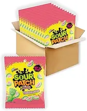 Sour Patch Watermelon Candy, 3.6 Oz., Pack Of 12, 12Count