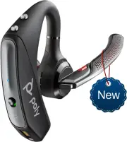 Plantronics - Voyager 5200 (Poly) - Bluetooth Over-The-Ear (Monaural) Headset -