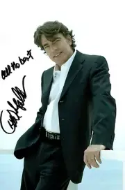 Peter Gallagher Signed 6x4 Photo Sandy Cohen The O.C Law & Order Autograph + COA
