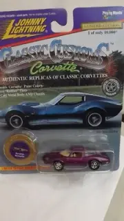 Johnny Lightning Classic Customs Corvette Corvette Aerovette Rubber Tires L.E.