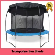 Trampoline Sun Shade for 10ft. 12ft. 14ft. Trampoline Protector Kids Trampoline