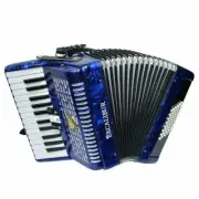 Excalibur Frankfurt 48 Bass Ultralight Accordion - Pearl Dark Blue
