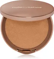 Nude by Nature Flawless compact powder foundation color W6 Desert Beige 10 g