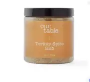 Our Table Turkey Spice Rub:6oz/170gm.Thanksgiving Day. ShipN24Hours