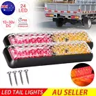 2Pcs 12V 24V LED Tail lights Truck Ute Caravan Indicator Rear Lamp Trailer light