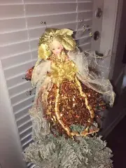 Golden Goddess Kelly Christmas Tree Topper
