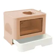 Pawz Foldable Cat Litter Box Pink