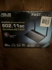 ASUS RT-AC53U Dual-Band Gigabit Router Wireless AC1200 OPEN BOX