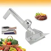 Griddle Scraper with Replacement Stainless Steel Blades Long Ergonomic Handle Aluminum Flat Top Grill Scraper for Home Commercial Use