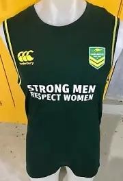 Kangaroos Pmxiii Singlet Training Jersey Nsw Qld State Of Origin Broncos Eels