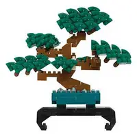 在飛比找樂天市場購物網優惠-《Nanoblock 迷你積木》NBH_224盆栽 松 東喬