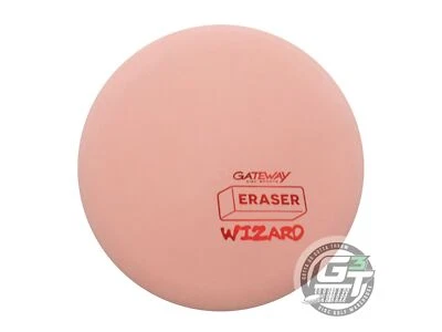 NEW Gateway Eraser Wizard 171g Peach Red Foil Putter Golf Disc