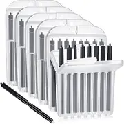 [TrelaCo] 48 Pcs Hearing Aid Ear Wax Guard Filter Cerumen Stop Cleaning Tool Accessories Hearing Aid Cleaning Kit with Carry Case Compatible with Phonak, Widex, Resound Wax Traps, 6 Packs