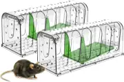 Humane Mouse Trap - 2Pcs, Reusable, Catch and Release,