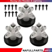 3PK Spindle 918-04126B Fit For MTD Cub Cadet Troy-Bilt 50 Inch Deck RZT50 New