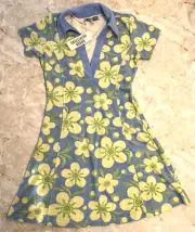 New ! Urban Outfitters towelling collar Polo dress pull on short sleeve M