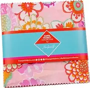 Kaffe Fassett Collective Classics Plus Sorbet Charm Pack 42 5-inch Squares FreeSpirit Fabrics