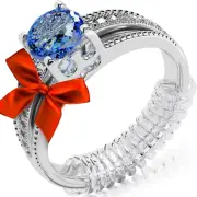 Ring Sizer Adjuster, Fits Bands up to 6Mm, Reduces Ring, by 0.5-1.5 Sizes, Loose