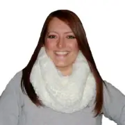Glacier Wear Rex Rabbit Fur Chunky Scarf - White fsf4088