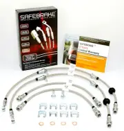 Mitsubishi Triton ML-MN (4 Inch Lift) 2005-2015 - SAFEBRAKE Performance Hoses (for: Mitsubishi)