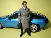 1/18 FIGURE FERRY PORSCHE VROOM PAINTED FOR SPARK MINICHAMPS AUTOART
