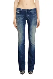 [Diesel] Diesel - Bootcut Jeans - D-Gianna - Jeans - Woman - Multicolor 29 Multicolor