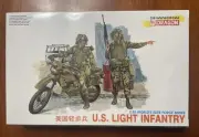 US Light Infantry - 1/35 Scale Shanghai Dragon Figure Kit#3009