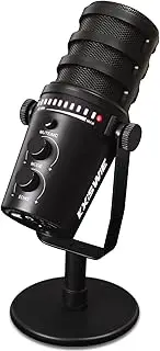 KXiSWIE Dynamic Microphone for Gaming, Streaming,Podcast Recording - Computer Microphone with USB C Plug & Play, Noise Cancelling, Mute Gain Button - Studio-Quality Sound for PC/Laptop/PS5