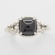 New Authentic Pandora Ring Vibrant Spirit Black Crystal 197188NCK W Suede Pouch
