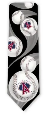 ANAHEIM ANGELS LICENSED MLB TIE BY MARLIN 2040