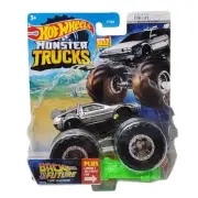 Hot Wheels Monster Trucks DeLorean Time Machine - Back to the Future Edition