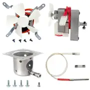 Auger Motor, Grill Induction Fan, Fire Burn Pot, and Hot Rod Ignitor Kit, wit...