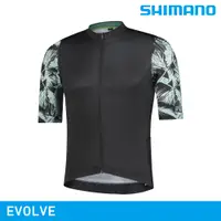 在飛比找PChome24h購物優惠-SHIMANO EVOLVE 短袖車衣 / 棕櫚葉