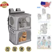 2-in-1 XL Dog & Cat Carrier Backpack - Perfect for Travel & Outdoor Adventures