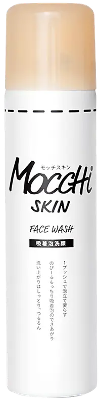 在飛比找樂天市場購物網優惠-日本原裝 MoccHi SKIN(吸附型) 保濕潔顏慕斯15