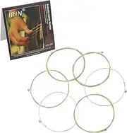 6 Pcs Stainless Steel Core Guitar Strings,1st-6th Strings For Acoustic Folk Guitar Accessories Acoustic Guitar Strings Folk Steel