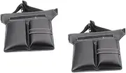 Minkissy 2pcs Hairdressing Tool Set Bag Barber Scissor Holder Stylist Waist Bag