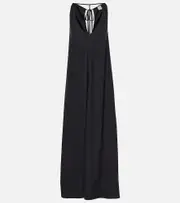 [Toteme] Toteme Crêpe satin jumpsuit AU 6 black