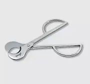 Davidoff Large Stainless Steel Cigar Scissors Cutter, 22303, New In Box