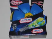 Phlat Ball Jr Junior BLUE Throw a Disc ~ Catch a Ball